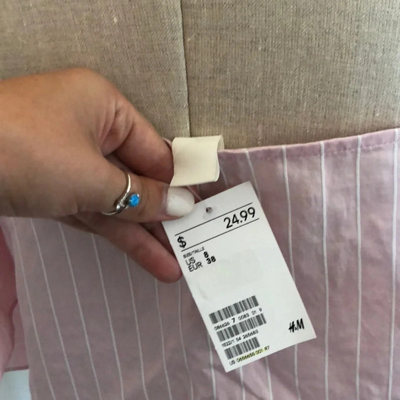 H&M Striped Off-The-Shoulder Top 🌸​​​​​​​​​​ - Picture 4 of 4